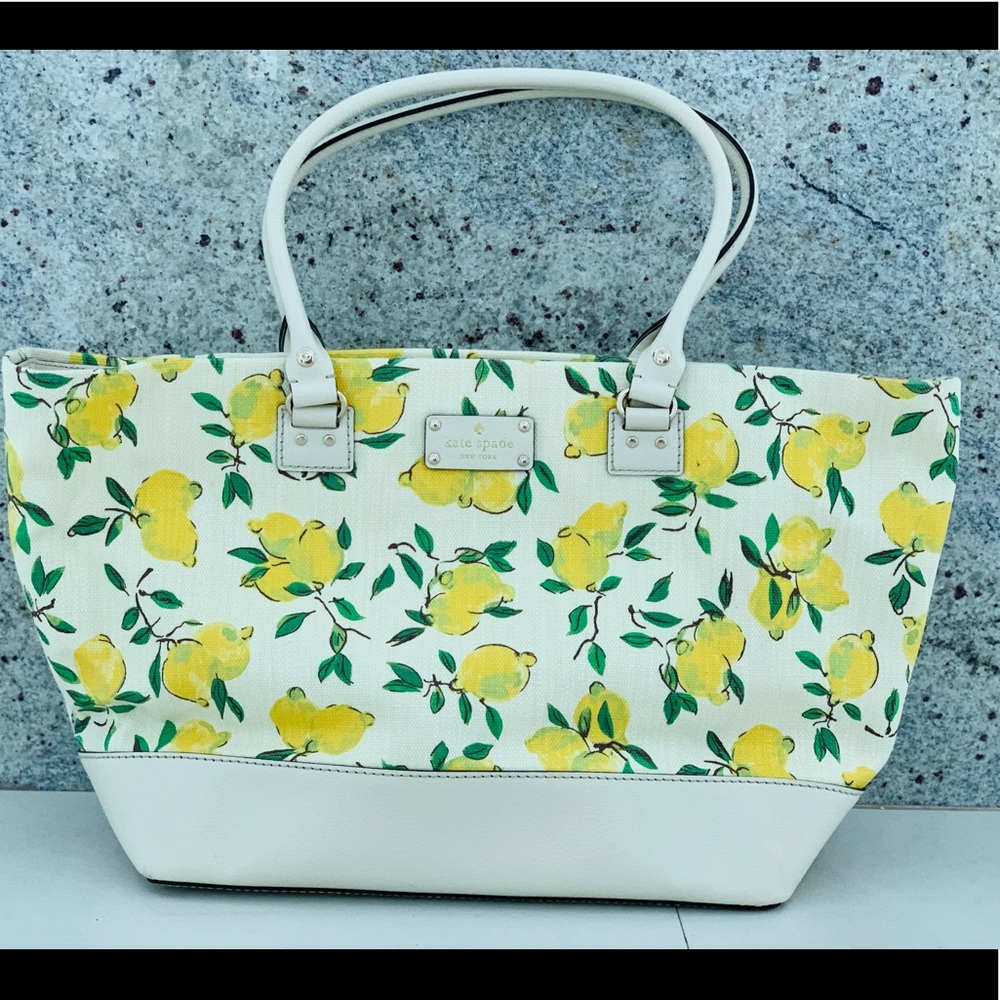 Kate Spade Lemon Tote- Never Been Used